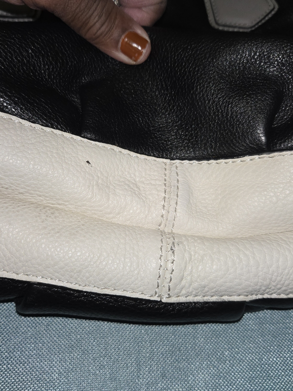Oryany Color-blocked Black, White &Gray Women’s Shoulder Bag. GUC. - Picture 4 of 8